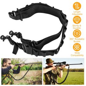 Tactical Shotgun Sling 2 Point Gun Sling Adjustable Shoulder Strap Rifle Shotgun Belts with 15-Shell Holders Tactical Shotgun Sling 2 Point Gun Sling Adjustable Shoulder Strap Rifle Shotgun Belts with 15-Shell Holders
